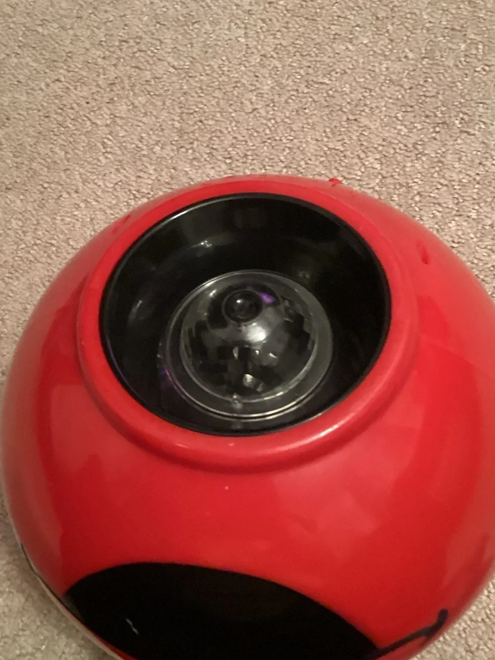 Elmo-Inspired Lighted Red Trick-or-Treat Bucket